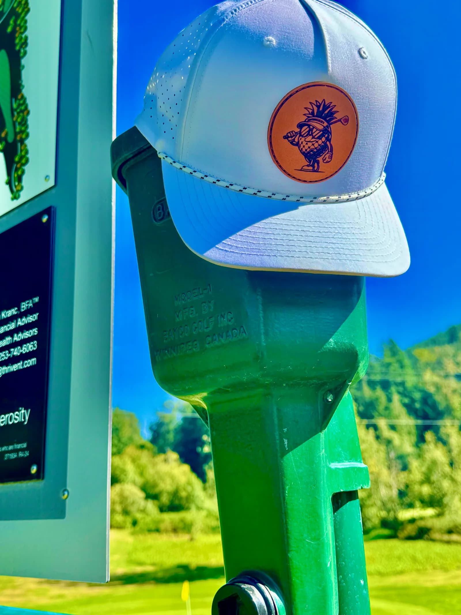 Swingers Club apparel on the course